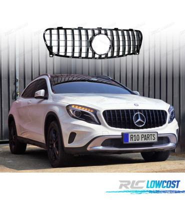 CALANDRE MERCEDES GLA X156 17-19 LOOK AMG NOIR BRILLANT