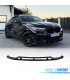 SPOILER LAME AVANT BMW X6 G06 19- LOOK M PERFORMANCE NOIR BRILLANT