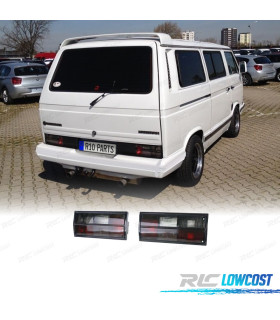 FEUX ARRIÈRE VOLKSWAGEN VW TRANSPORTER T3 79-91 FUMÉ OPAQUE