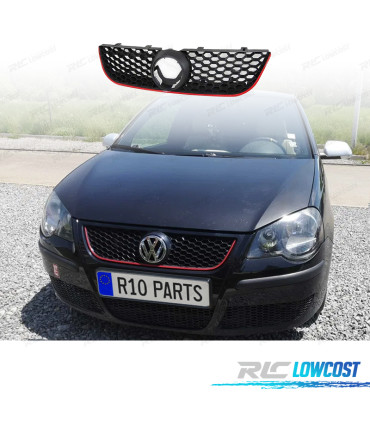 CALANDRE NID D'ABEILLE AVANT VOLKSWAGEN VW POLO 05-09 LOOK GTI