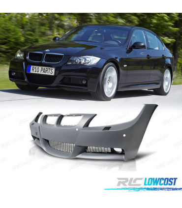 PARE CHOCS FRONTAL BMW E90 E91 05-08 LOOK M PDC SRA