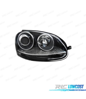 PHARE DROIT XÉNON VOLKSWAGEN VW GOLF 5 GTI 03-08 LOOK GTI FOND NOIR