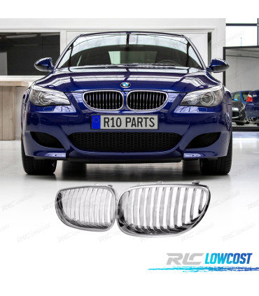 CALANDRES BMW E60 E61 03-10 CHROMÉ