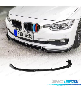 SPOILER LAME FRONTAL BMW F30 F31 11-18 BERLINE TOURING NOIR BRILLANT