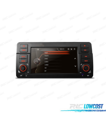 AUTORADIO 2DIN 7" POUR BMW SÉRIE 3 E46 98-06 USB GPS TACTIL HD TYPE OEM