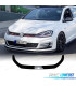 SPOILER LAME PARE-CHOCS AVANT VOLKSWAGEN VW GOLF 7.5 7-20 LOOK GTI NOIR BRILLANT