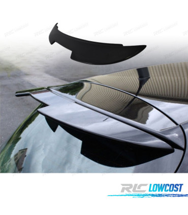 AILERON SPOILER SEAT LEON II 09-12 LOOK CUPRA NOIR BRILLANT