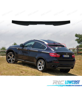 AILERON BECQUET DE TOIT BMW X6 X6M E71 08-14 LOOK M NOIR BRILLANT