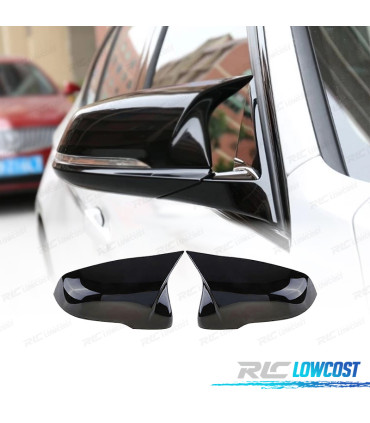COQUES DE RÉTROVISEURSBMW F39 F40 F44 F48 15- NOIR BRILLANT LOOK M