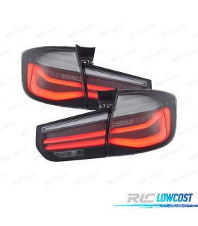 FEUX ARRIÈRE BMW F31 TOURING FULL LED DYNAMIQUES NOIR ROUGE FUMÉ