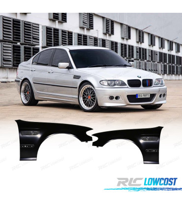 KIT 2 AILES AVANT BMW E46 01-05 LOOK M3