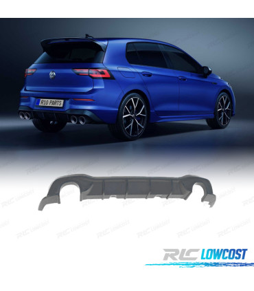 DIFFUSEUR VOLKSWAGEN VW GOLF 8 20- DOUBLE SORTIE