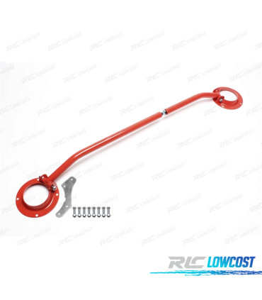 BARRE ANTI-RAPPROCHEMENT RÉGLABLE SEAT TOLEDO 1L 91-99 ROUGE ACIER