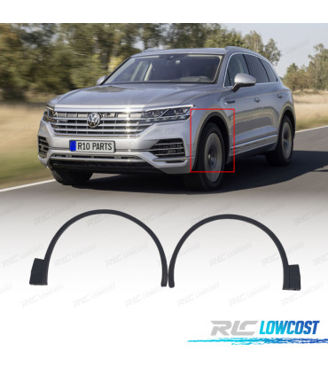 ÉLARGISSEURS D’AILES AVANT VOLKSWAGEN VW TOUAREG 20- LOOK R LINE