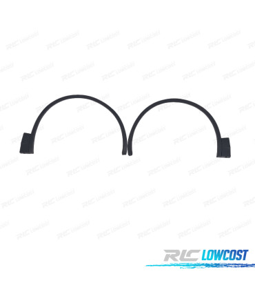 ÉLARGISSEURS D’AILES AVANT VOLKSWAGEN VW TOUAREG 20- LOOK R LINE