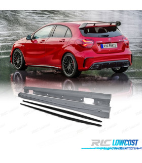 BAS DE CAISSE MERCEDES CLASSE A W176 LOOK AMG