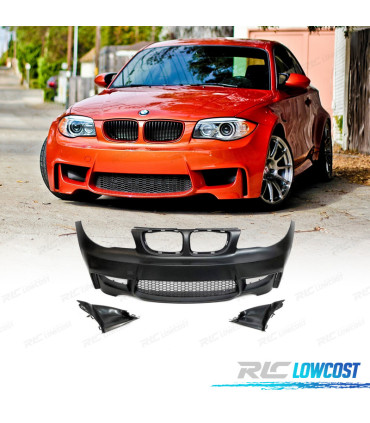 PARE CHOCS FRONTAL BMW E81 E87 E82 04-13 LOOK EVO1