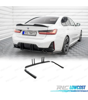 RAJOUTS DIFFUSEUR BMW G20 23-25 LOOK M NOIR BRILLANT