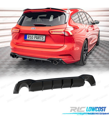 DIFFUSEUR ARRIÈRE FORD FOCUS 18- NOIR BRILLANT