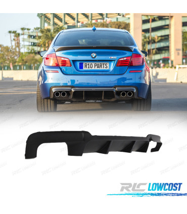 DIFFUSEUR BMW F10 F11 LOOK M PERFORMANCE DOUBLE SORTIE