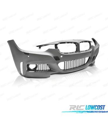 BOUCLIER AVANT BMW F30 F31 LOOK M PDC SRA GRILLES DE BROUILLARD