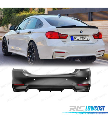 PARE-CHOCS ARRIÈRE BMW F36 GRAN COUPE LOOK M4 PDC