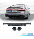 DIFFUSEUR AUDI A7 19-23 LOOK RS7 NOIR BRILLANT O---O