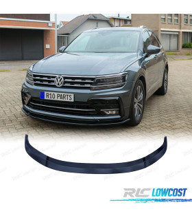 SPOILER LIP VOLKSWAGEN VW TIGUAN 16-20 LOOK R-LINE NOIR BRILLANT
