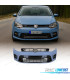 PARE-CHOCS AVANT VOLKSWAGEN VW POLO 09-17 LOOK WRC PDC