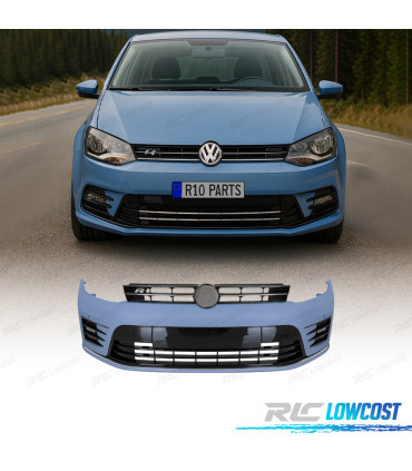 PARE-CHOCS AVANT VOLKSWAGEN VW POLO 09-17 LOOK WRC PDC
