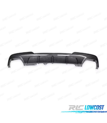DIFFUSEUR BMW F10 F11 LOOK M PERFORMANCE CARBONE