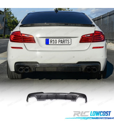 DIFFUSEUR BMW F10 F11 LOOK M PERFORMANCE CARBONE