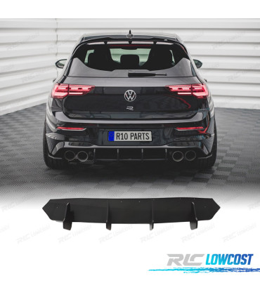 ACESSOIRE DE DIFFUSEUR VOLKSWAGEN VW GOLF 8 R-LINE NOIR