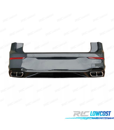 PARE-CHOCS ARRIÈRE VOLKSWAGEN VW GOLF 8 LOOK R LINE + EMBOUTS