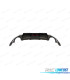 DIFFUSEUR VOLKSWAGEN VW GOLF 7.5 17-20 + FEU STOP LOOK TCR DOUBLE SORTIE