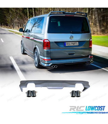 DIFFUSEUR VOLKSWAGEN VW MULTIVAN T6 T6.1 15-24 + EMBOUTS D'ÉCHAPPEMENT