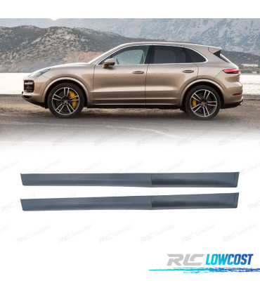 BAS DE CAISSE PORSCHE CAYENNE 18- LOOK TURBO