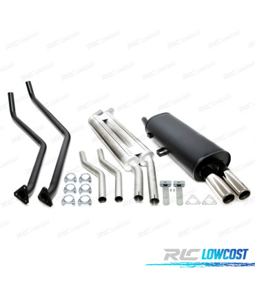 POT D'ÉCHAPPEMENT BMW E30 82-94 DOUBLE