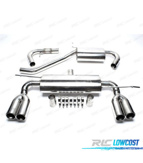 POT D'ÉCHAPPEMENT AUDI A3 8P 03-12 DOUBLE