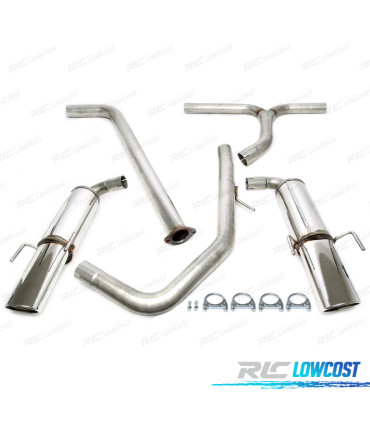 POT D'ÉCHAPPEMENT OPEL INSIGNIA 08-13 SIMPLE ACIER