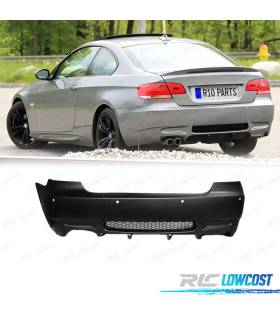 PARE CHOCS ARRIÈRE BMW E92 E93 06-14 LOOK M3 PDC DOUBLE SORTIES GAUCHE