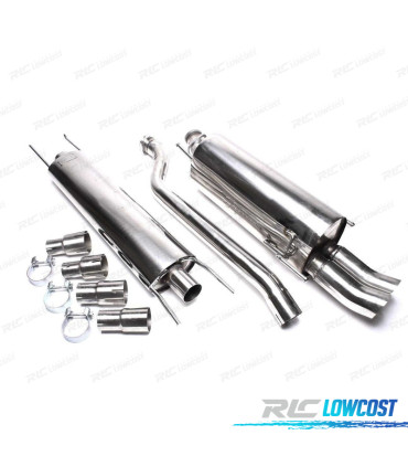 POT D'ÉCHAPPEMENT OPEL ASTRA G 97-04 ACIER