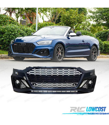 PARE-CHOCS AVANT AUDI A5 17-20 LOOK RS5 PDC SRA