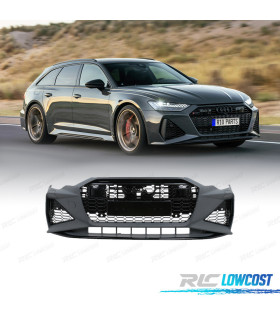 PARE-CHOCS AVANT AUDI A6 19-24 LOOK RS6 PDC ACC
