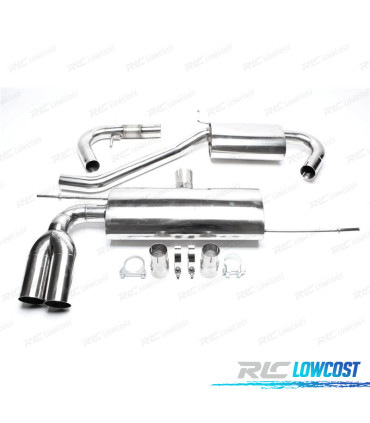 POT D'ÉCHAPPEMENT AUDI A3 8P 03-12 DOUBLE VISIBLE