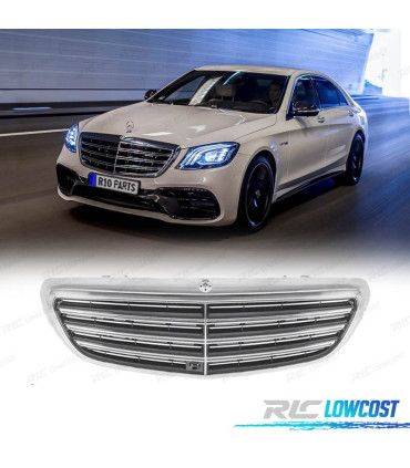 CALANDRE MERCEDES CLASSE S W222 13-20 CHROMÉE