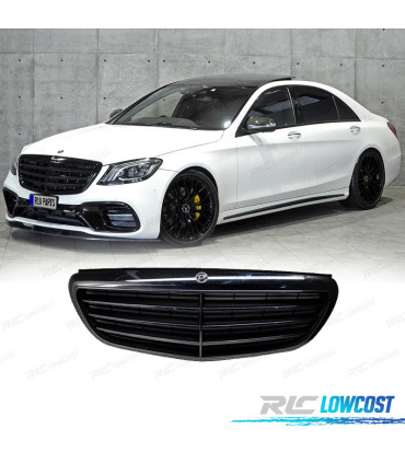 CALANDRE MERCEDES CLASSE S W222 13-20 NOIR BRILLANT