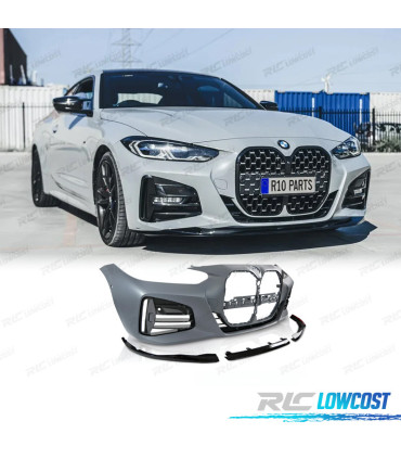 PARE-CHOCS AVANT BMW G22 G23 20- LOOK M PERFORMANCE 440i PDC PARK ASSIST + SPOILER LIP
