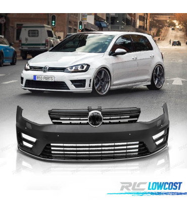 PARE CHOCS FRONTAL VOLKSWAGEN VW GOLF 7 12-17 LOOK R PDC
