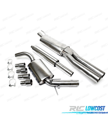 POT D'ÉCHAPPEMENT VOLKSWAGEN VW VENTO 92-98 DOUBLE